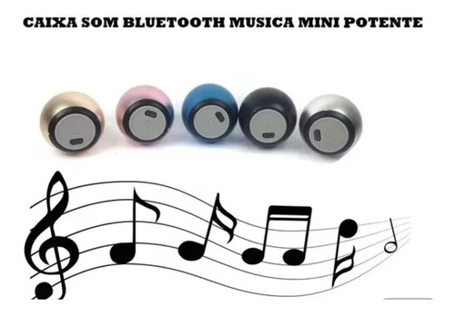 Mini Caixinha Som Bluetooth Speaker Amplificada Portátil Top