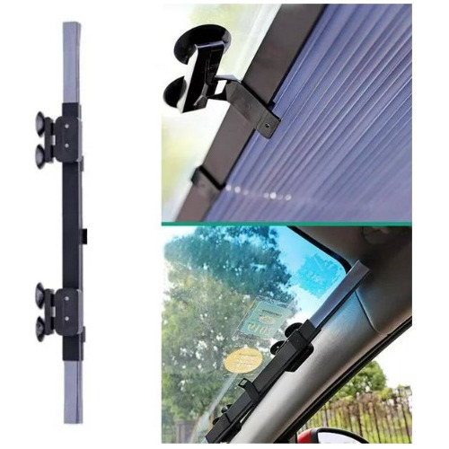 Tapa Sol Parasol Auto Parabrisa Cortina Retractil Plegable