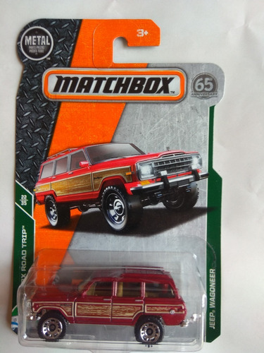 Matchbox Jeep Wagoneer Camioneta Roja Mb7