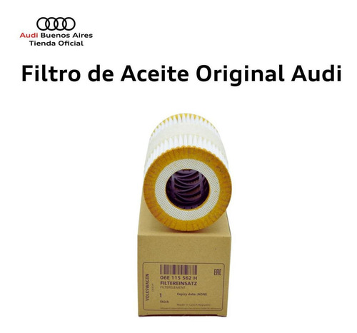 Imagen 4 de 7 de Filtro De Aceite Original Audi A6 Allroad