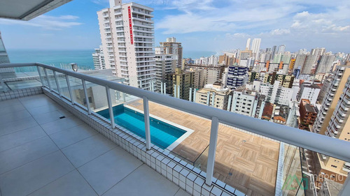 Imagem 3 de 26 de Cobertura Com 4 Dorms, Canto Do Forte, Praia Grande - R$ 3.27 Mi, Cod: 75 - V75