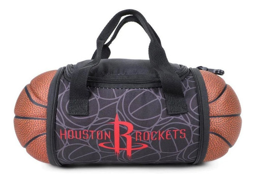 Lancheira Nba Bolsa Térmica Bola Houston Rockets