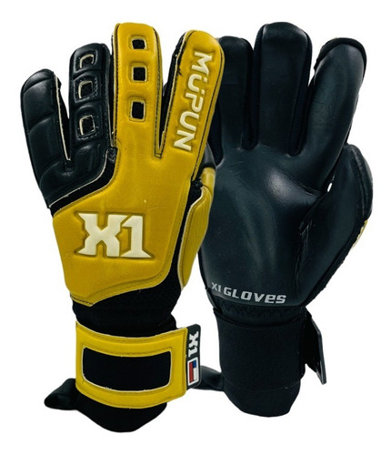 Imagen 1 de 6 de Guantes De Futbol X1 Müpun Kids Gold