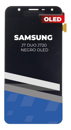 Lcd Para Samsung J7 2018 Duo , J720 Negro Oled