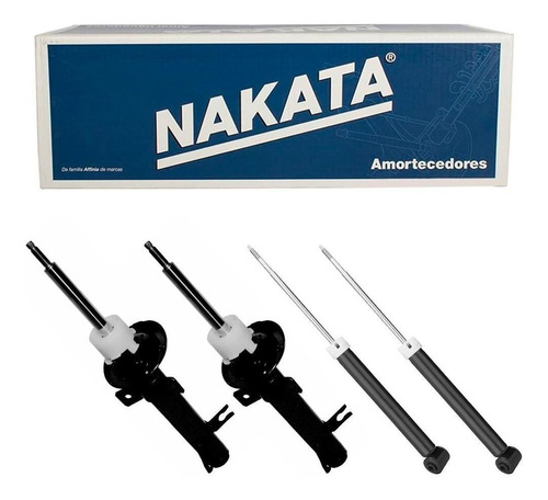 Kit Amortecedor Completo Fiesta 2003 A 2014 Original Nakata