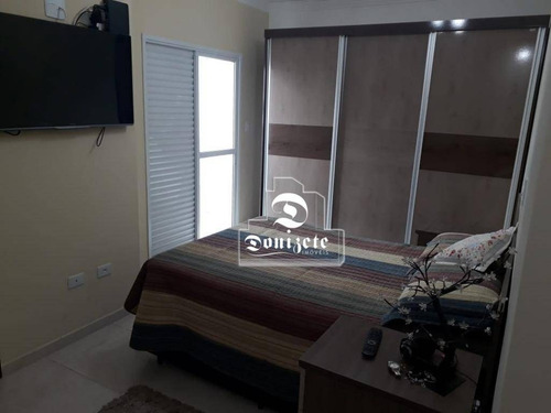 Cobertura À Venda, 195 M² Por R$ 584.000,00 - Vila Homero Thon - Santo André/sp - Co11232