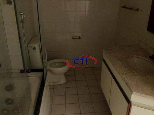 Flat Com 1 Dormitório Para Alugar, 52 M² Por R$ 2.800/mês - Centro - São Bernardo Do Campo/sp - Fl0004