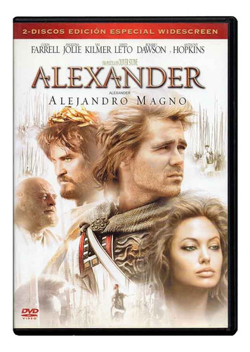 Alexander Alejandro Magno Colin Farrel 2 Discos Película Dvd