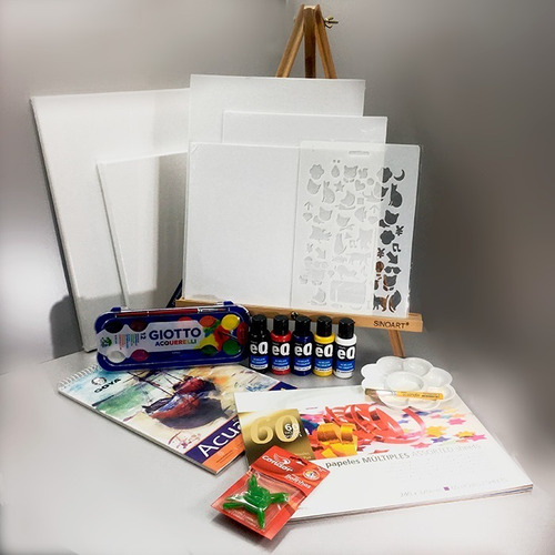 Kit De Arte Para Niños - Pintura