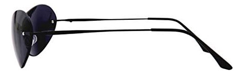 New Matrix Gafas De Sol Hombre Sin Montura (negro, Gris)