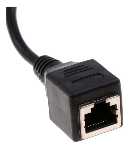 Adaptador Ethernet Vga 15pin Extensor Macho A Rj45 Red