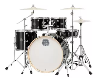 Batería Mapex Storm Ltst5295ftdk 5cps Negra Fierros Cuot Color Black