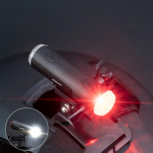 Casco De Bicicleta Luz Seguridad Ciclismo Linterna Linterna