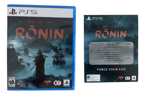 Rise Of The Ronin Launch Edition Ps5 Americano Incluye Dlc