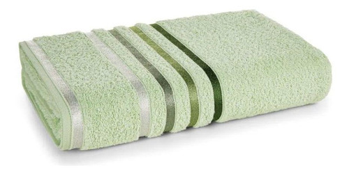 Toalha De Rosto Fio Penteado Lumina Karsten Boa Absorção Cor Verde