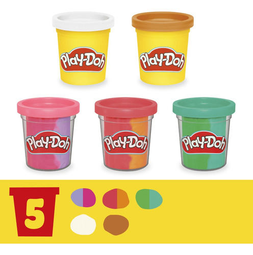 Set De Masas Play Doh Heladería Multicolor +3 Años Multicolor