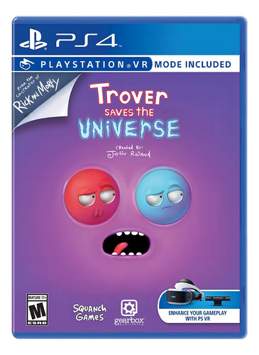 Trover Saves The Universe C/ Vr Mode - Ps4 - Mídia Física