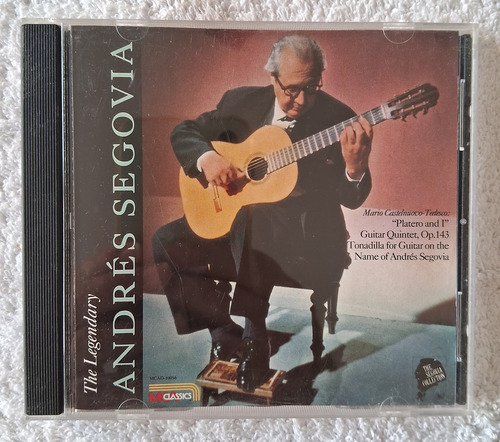 Andres Segovia Cd The Legendary Castelnuovo Tedesco Estándar (Usado)