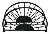 Comprar Servilletero Alambre Negro Porta Servilletas Mesa Redondo