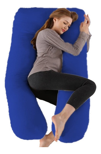 Almohada Para Embarazo Y Lactancia Calidad Premium Color Rosa Geométrico
