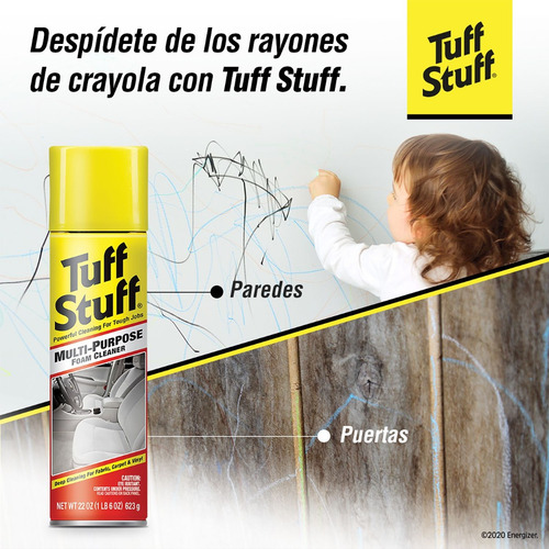 Limpia Tapizado Espuma Stp Tuff Stuff Multiuso 623g