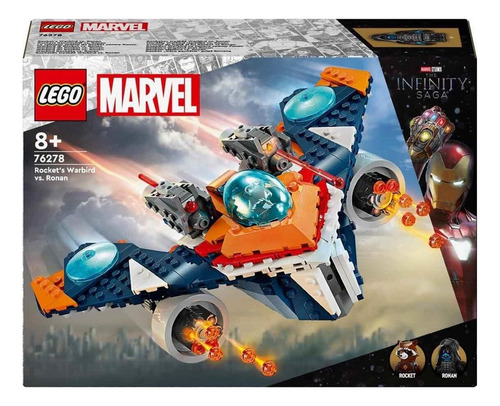 Lego Marvel Nave Warbird De Rocket Vs. Ronan 76278