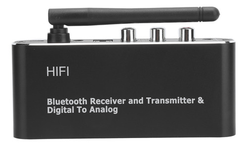 Convertidor Coaxial Dac Digital Inalámbrico A Audio Analógic