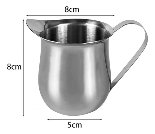 6 Piezas De Lanza De Leche Crema De Leche Jarra Jarra 240 Ml