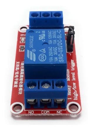 55 Pz Módulo De 1 Relevador 12v Contacto Forma C Com Na Y Nc