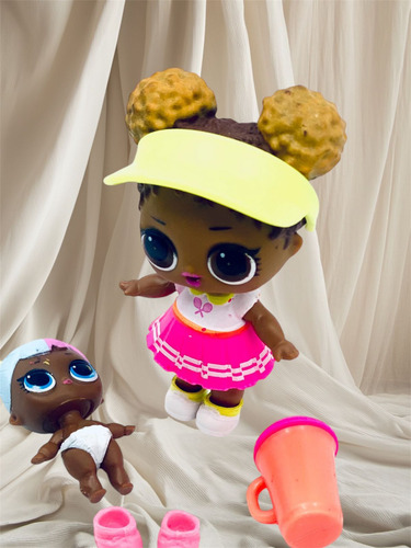 Muñeca Mini Lol Suprise Original Soul Babe Con Sister Lil Dd (Usado)