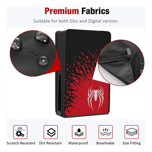 Cubierta Antipolvo Para Consola Ps5 Slim, Protector Case