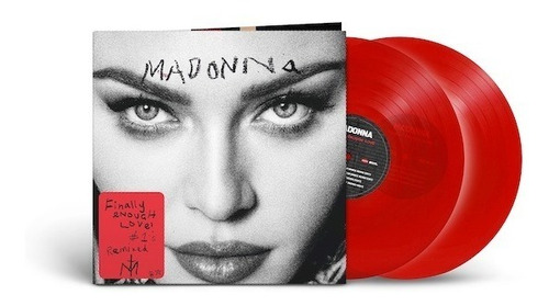 Madonna  Finally Enough Love - 2 X Vinilo, Red Translucent