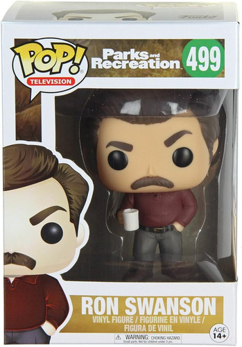 Funko Pop Parks And Recreation Figura De Ron Swanson