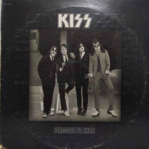 Kiss  Dressed To Kill Lp Made In Usa 1975