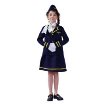 Comprar Traje De Aeromoça Para Meninas, Uniforme Policial, Traje Pro