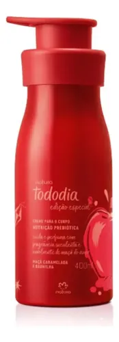 Creme Nutritivo Maçã Caramelada e Baunilha Tododia - 400ml — R$ 55,00 em Mercado Livre