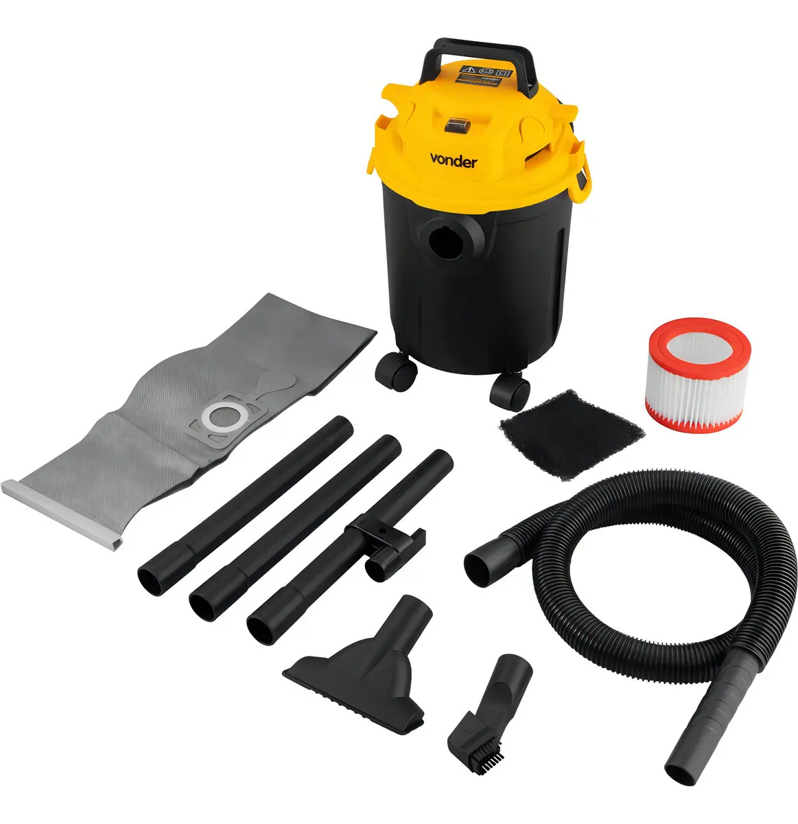 Aspirador De Pó e Líquidos 10 Litros 1.000w Apv 1010 Vonder