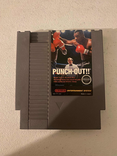 Punch-out Mike Tysons Nintendo Nes Original