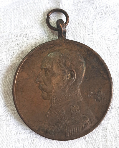 Antigua Medalla Las Heras Repatriacion Restos 1906 B10