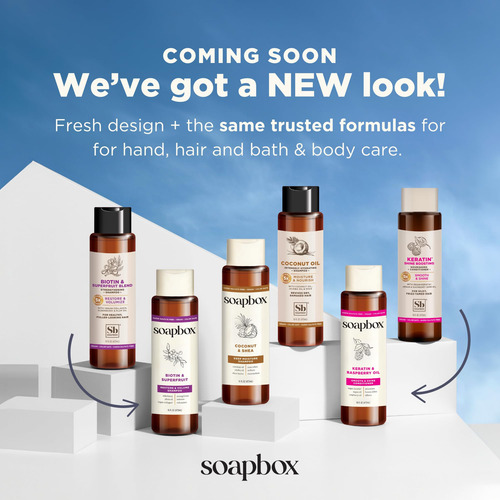 Shampoo E Condicionador Soapbox Collagen Para Cabelos Secos
