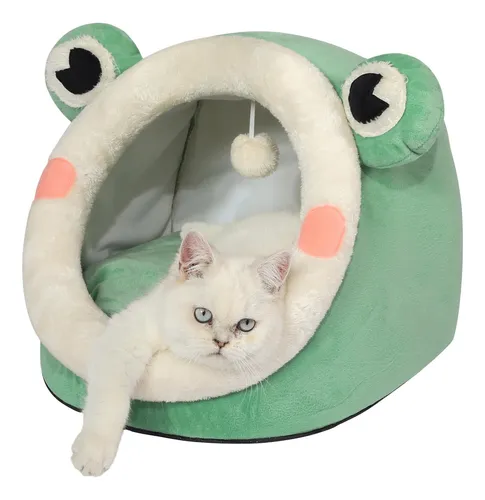 Jiupety Bonita Cama Para Gatos, Precioso IglĂș De Terciopel.