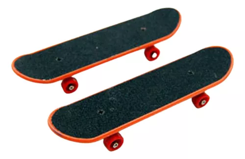 Skate De Dedo Skateboard Promoção C/lixa +pcs Para Brincar