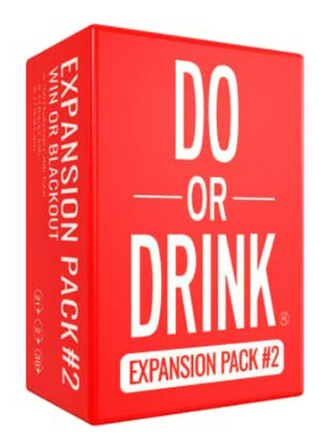 Do Or Drink - Juego De Cartas - Paquete De Expansión #2 - Ju