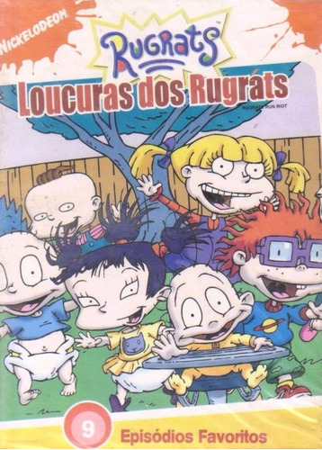 Rugrats - Loucuras Dos Rugrats - Dvd - Novo - 9 Episódios