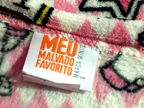 Imagem 5 de 6 de Manta Solteiro Inverno Rosa Unicórnio Agnes Minions Original