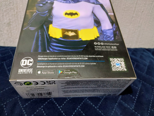 Mcfarlane Dc Batman 66 Adam West Serie Tv Forever (Usado)