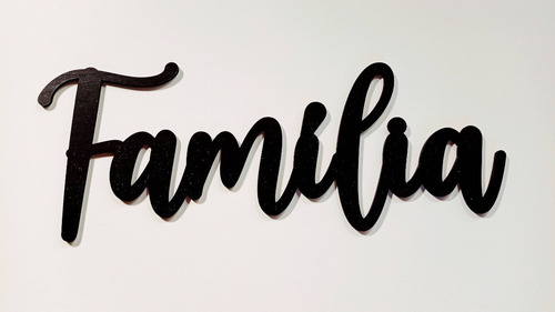 Imagem 7 de 8 de Palavras Para Decoração De Parede Em Mdf 3mm - 6 Unidades