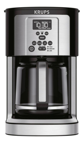 Cafetera Krups EC324 automática plata expreso 110V