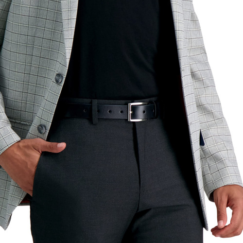 Cinturón De Vestir Calvin Klein Negro Para Hombre Talla M (3