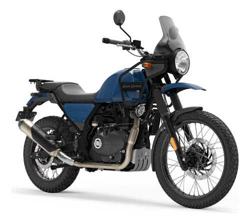 Funda Rkr Broche + Ojillos Royal Enfield Himalayan Blue